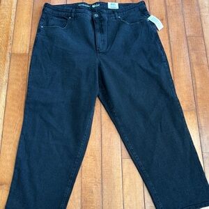 Style & Co Black Relaxed Jeans Comfortable Fit
